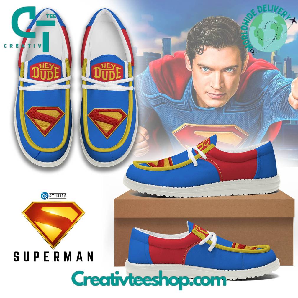 Superman New Movie Special Loafer Shoes