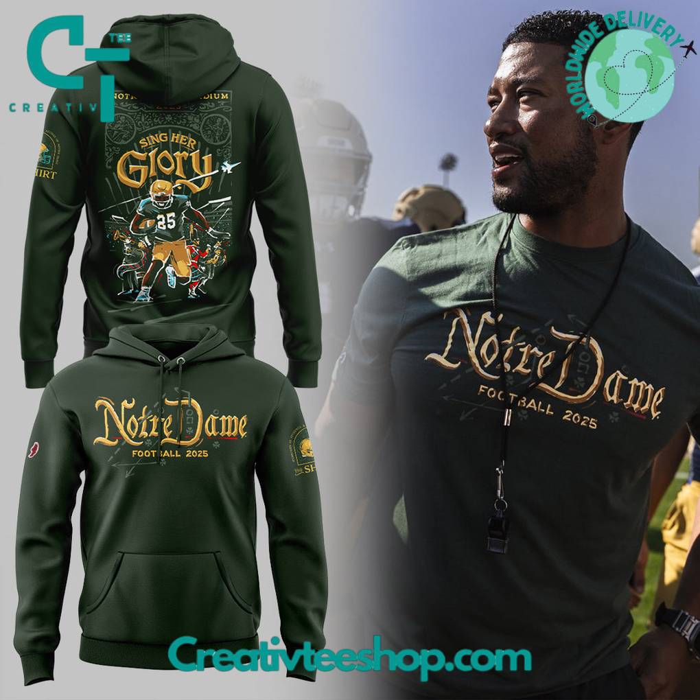 Notre Dame Fighting Irish New Season 2025 Hoodie