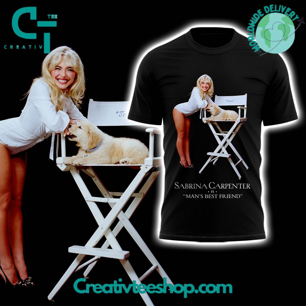 Sabrina Carpenter Man’s Best Friend Special Black Shirt