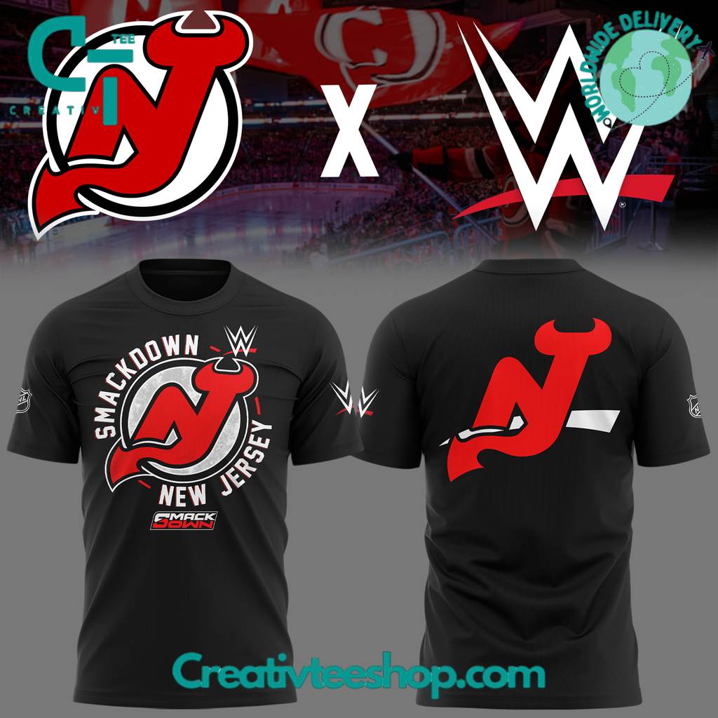 New Jersey Devils x WWE Special Tee