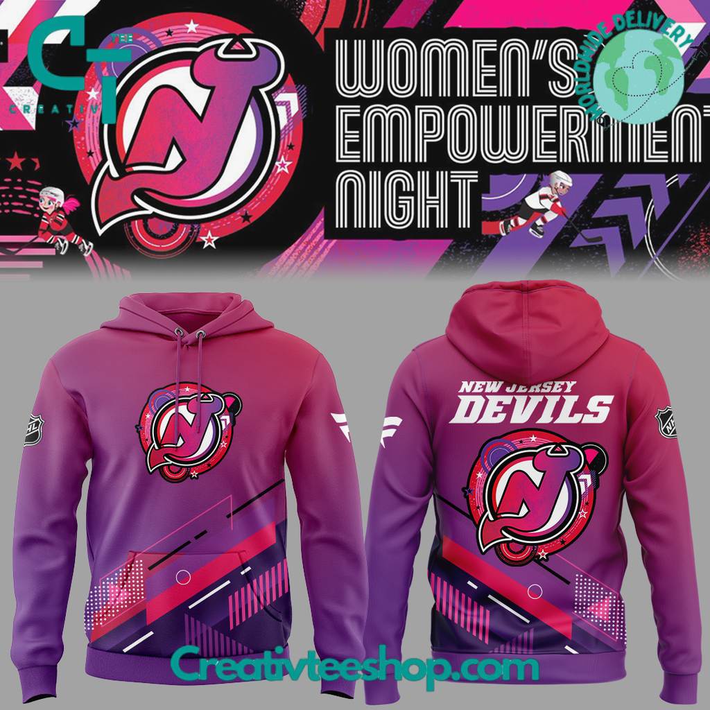 New Jersey Devils x Women’s Empowerment Night Special Hoodie