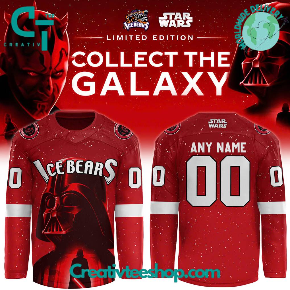 Knoxville Ice Bears x Star Wars Special Edition Hockey Jersey