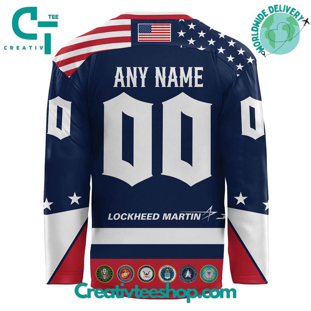 Binghamton Black Bears Military Day 2025 Custom Hockey Jersey