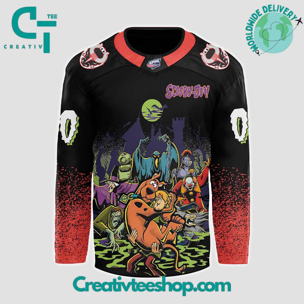Birmingham Bulls x Scooby-Doo Night 2025 Custom Hockey Jersey