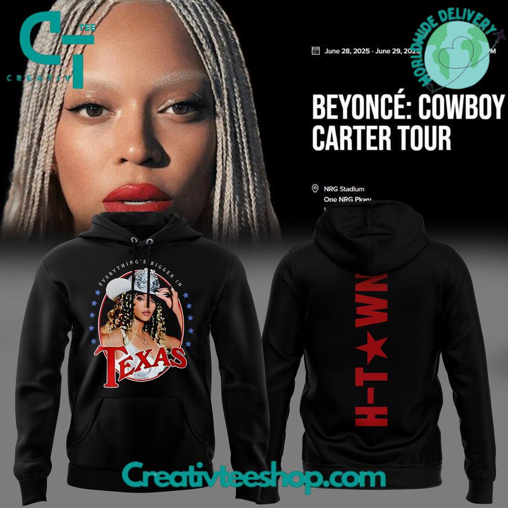 Beyoncé “Cowboys Carter Tour” x Houston 2025 Special Hoodie