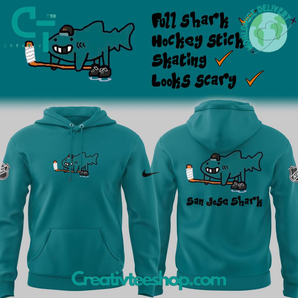 San Jose Sharks Special Logo Hoodie