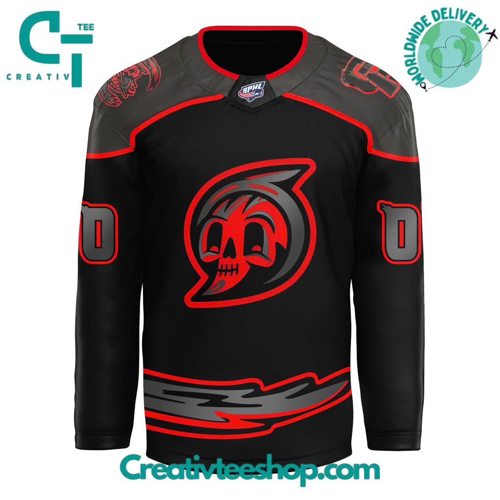Fayetteville Marksmen x Carolina Reapers Custom Hockey Jersey