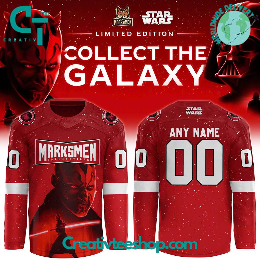 Fayetteville Marksmen x Star Wars Special Edition Hockey Jersey