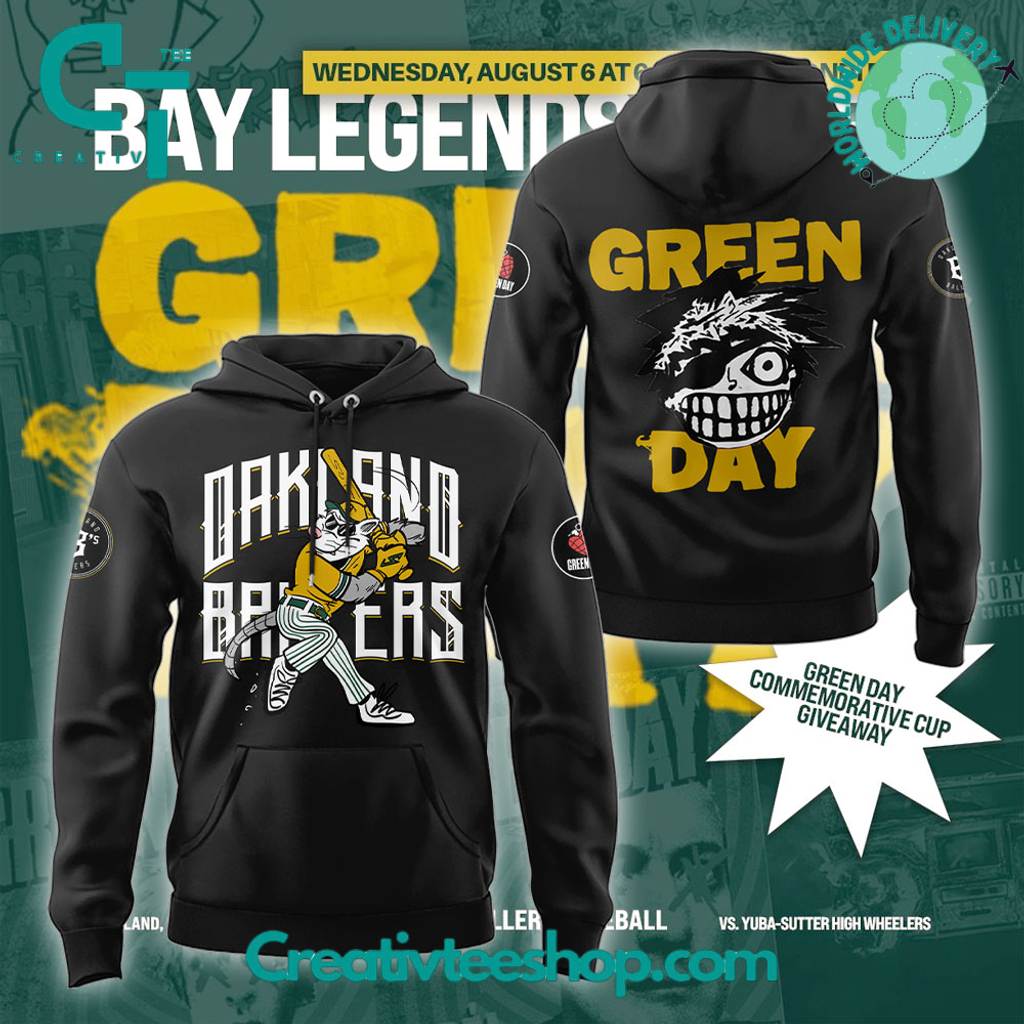 Green Day x Oakland Ballers Special Hoodie