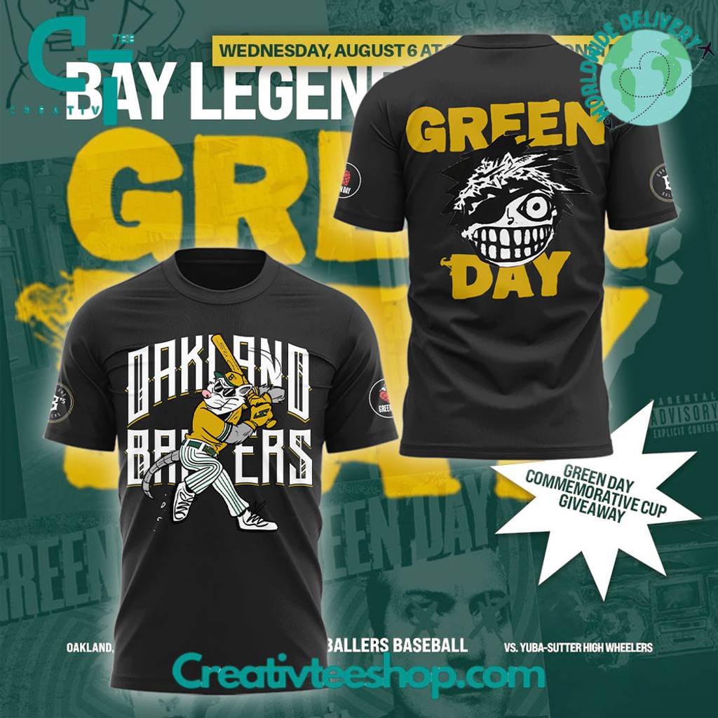 Green Day x Oakland Ballers Special Tee