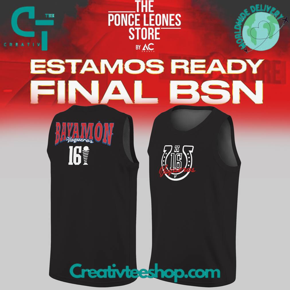 Vaqueros de Bayamón BSN Final Special Black Basketball Jersey