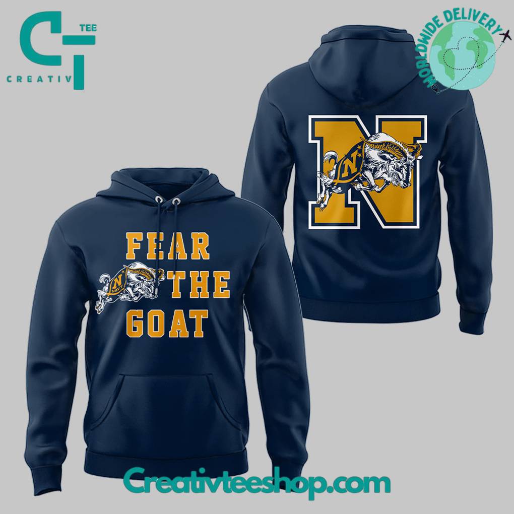 Navy Midshipmen Fear The Goat Special Hoodie