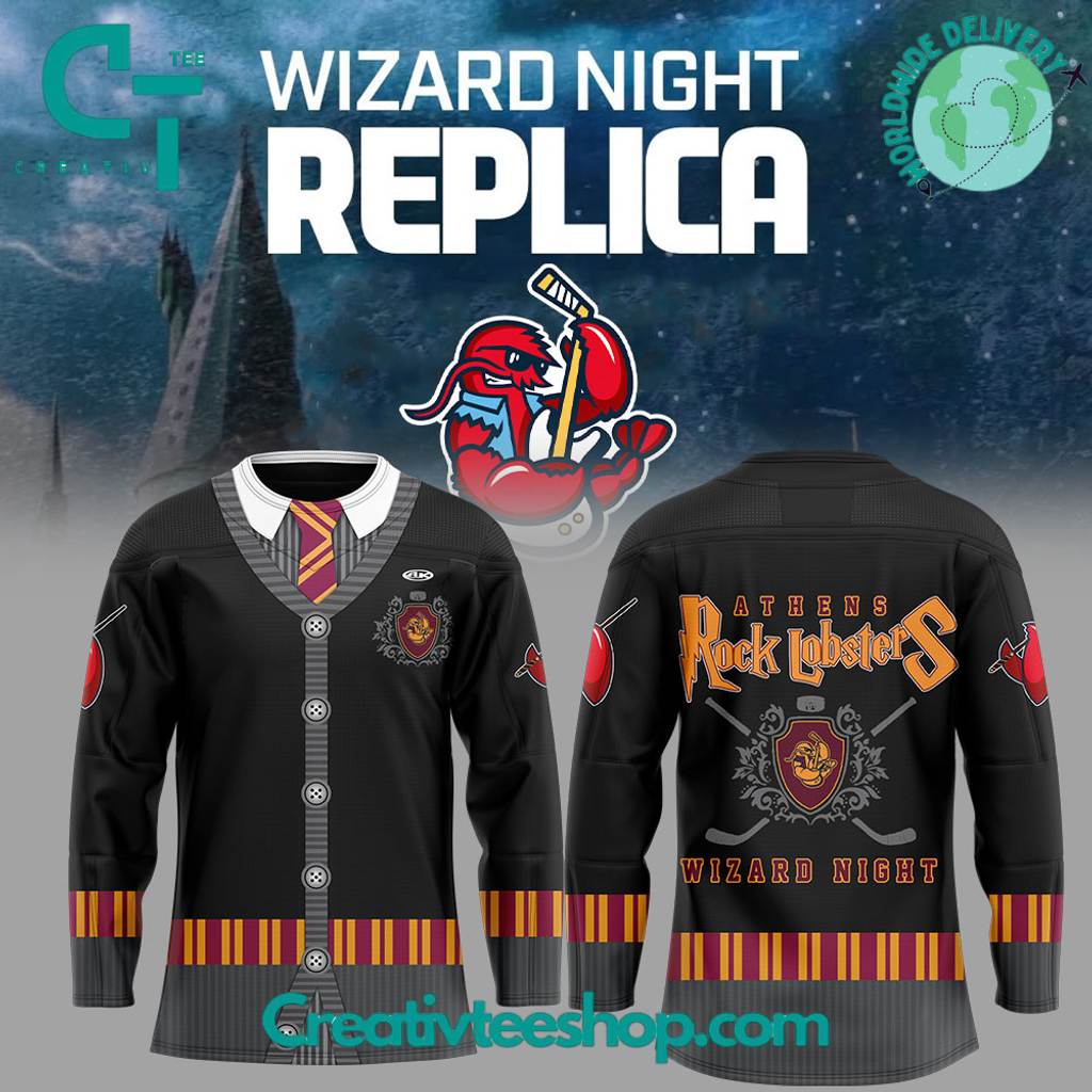 Athens Rock Lobsters x Wizard Night Special Hockey Jersey