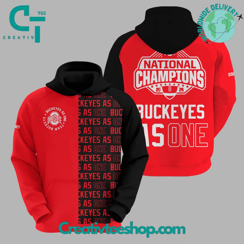 Ohio State Buckeyes As One Special Hoodie