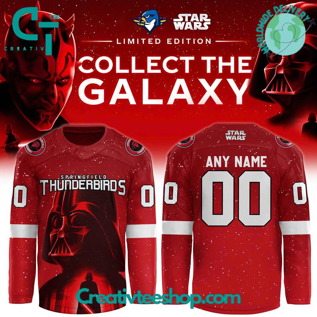 Springfield Thunderbirds x Star Wars Special Edition Hockey Jersey