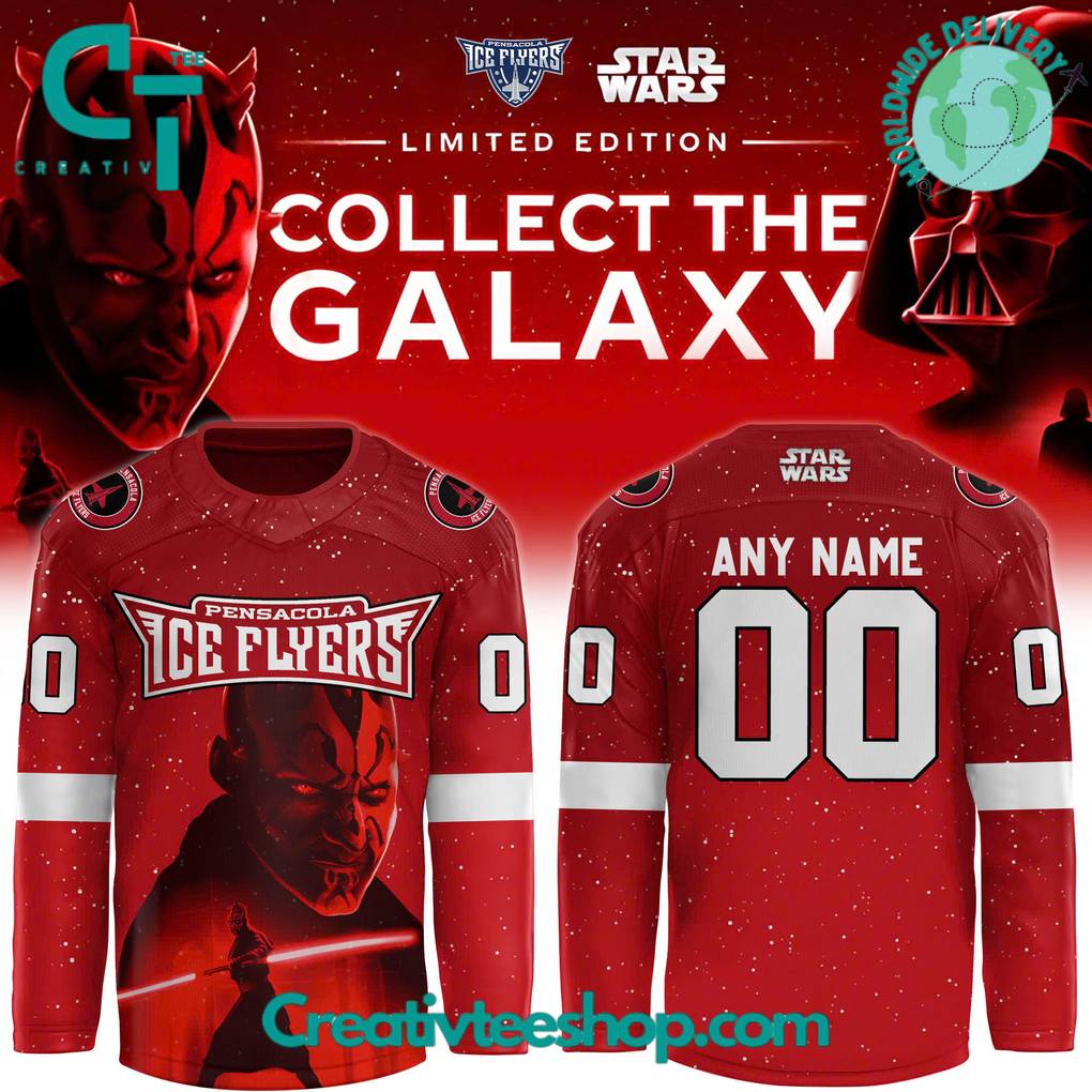 Pensacola Ice Flyers x Star Wars Special Edition Hockey Jersey