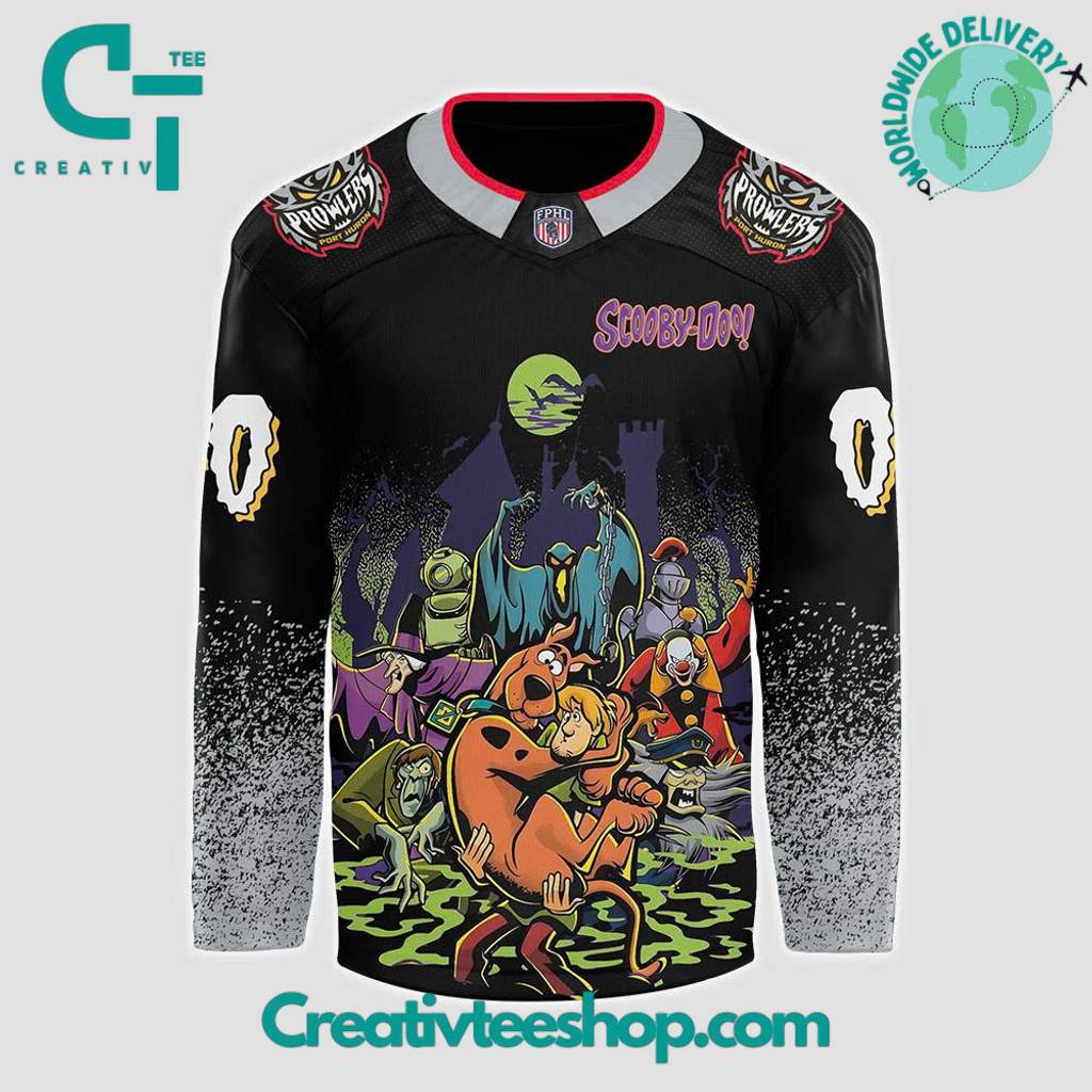 Port Huron Prowlers x Scooby-Doo Night 2025 Custom Hockey Jersey