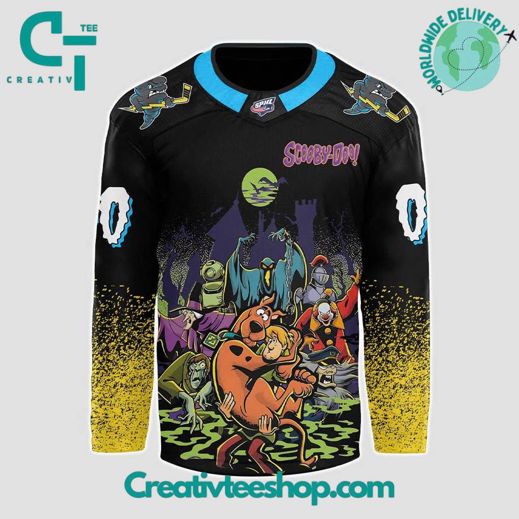 Quad City Storm Professional x Scooby-Doo Night 2025 Custom Hockey Jersey
