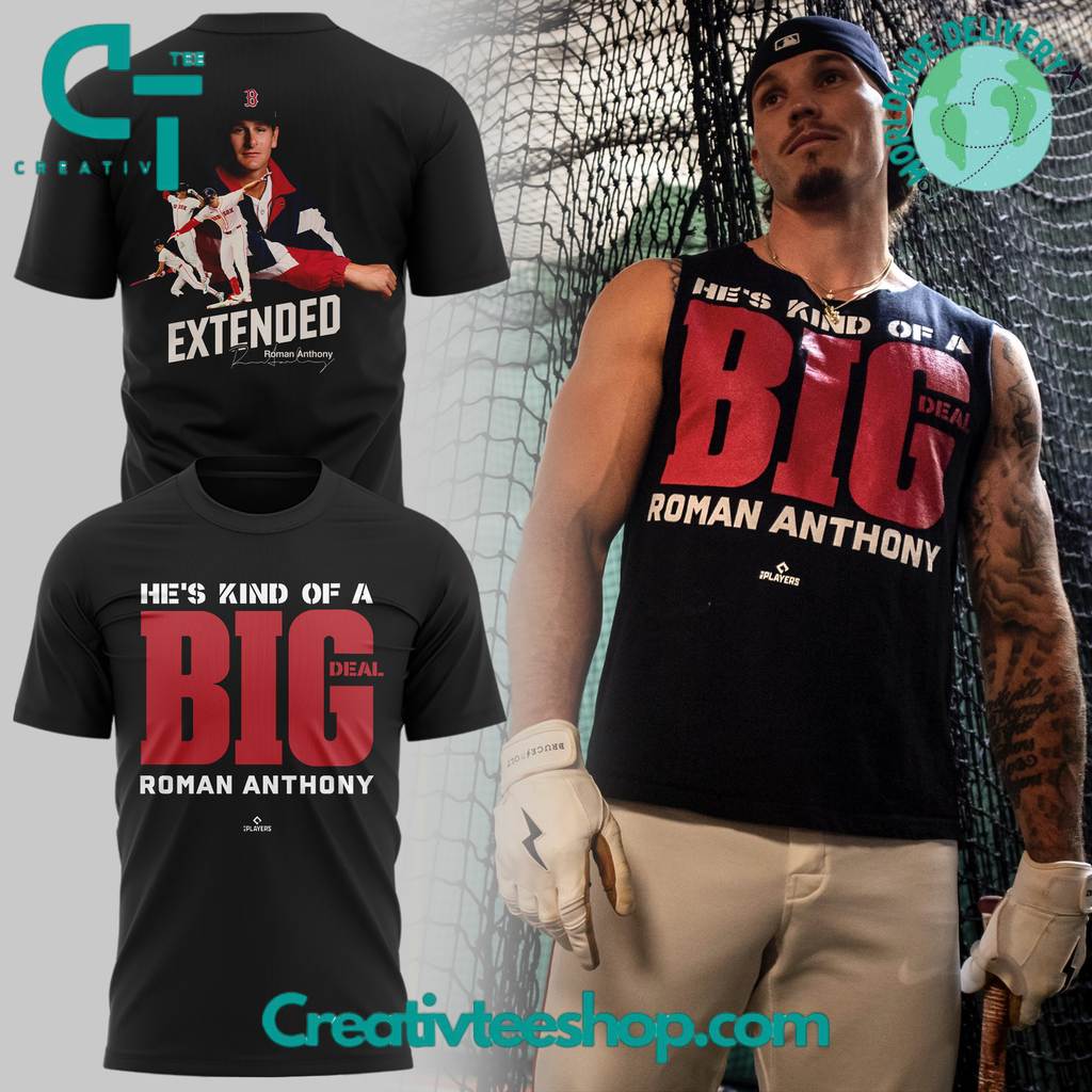 Roman Anthony “He’s Kind of A Big Deal” Special Black Tee