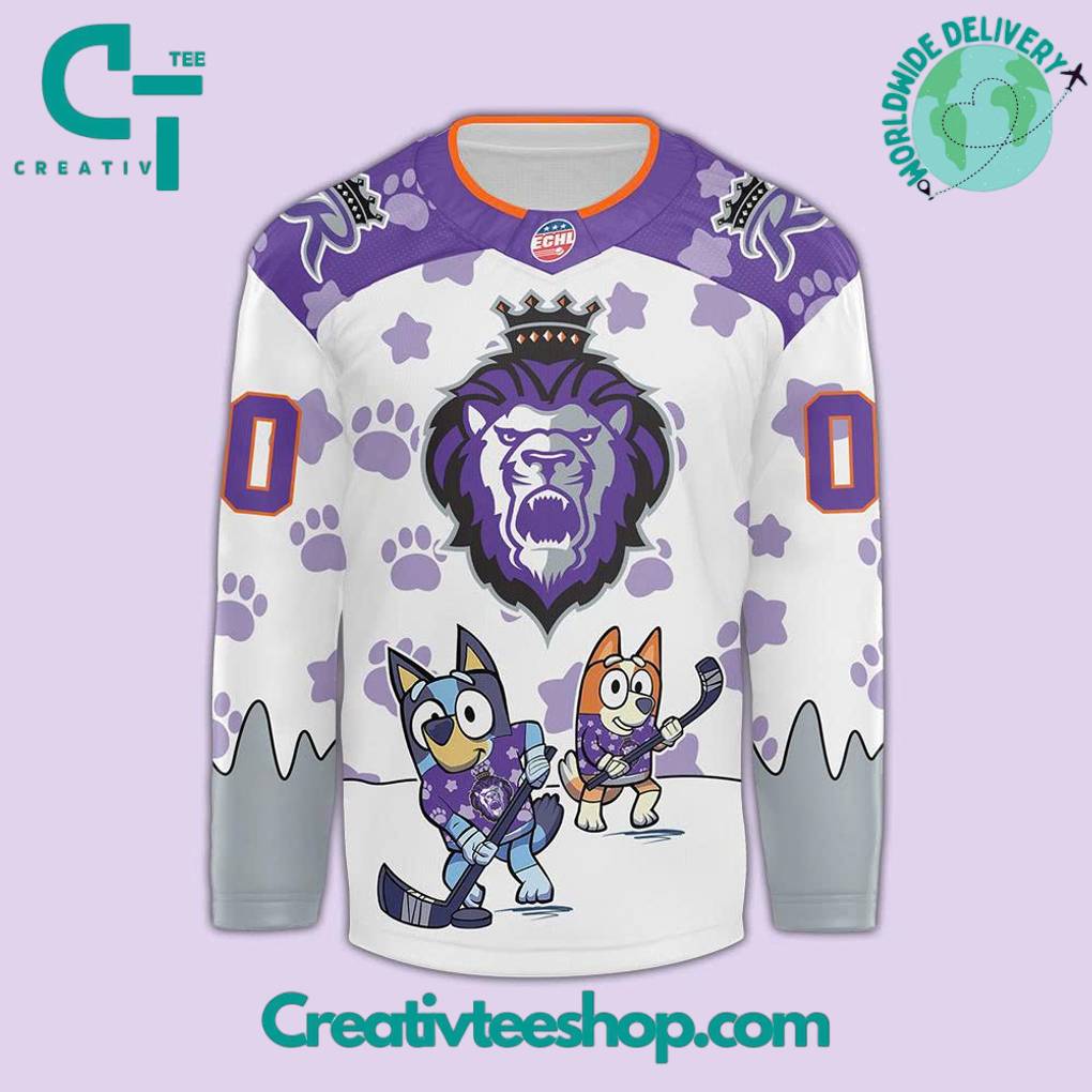 Reading Royals x Bluey Day 2025 Hockey Jersey