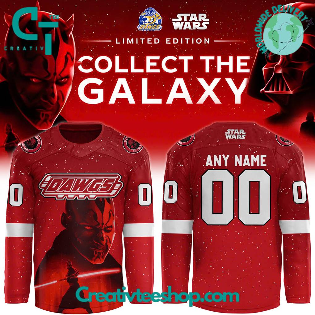 Roanoke Rail Yard Dawgs x Star Wars Special Edition Hockey Jersey