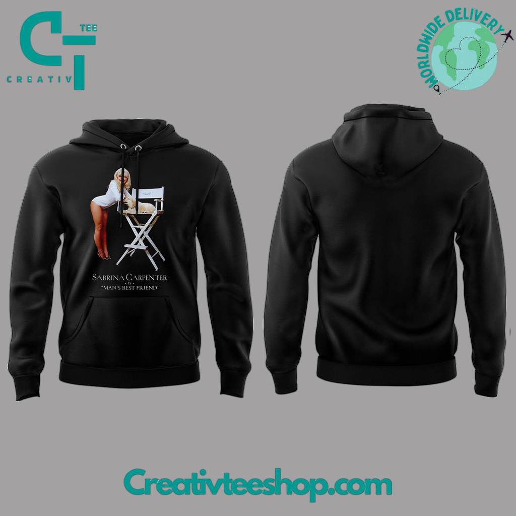 Sabrina Carpenter Man’s Best Friend Special Black Hoodie