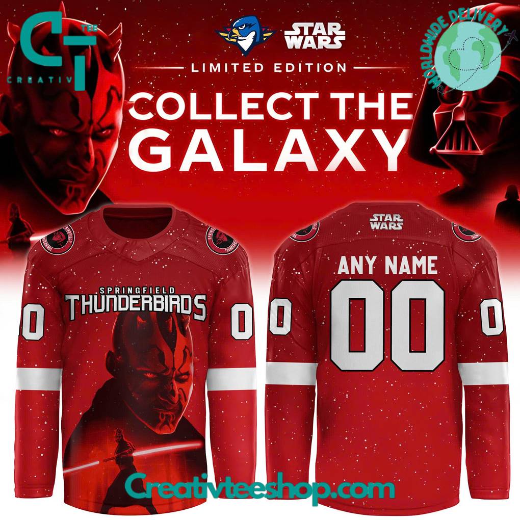 Springfield Thunderbirds x Star Wars Special Edition Hockey Jersey