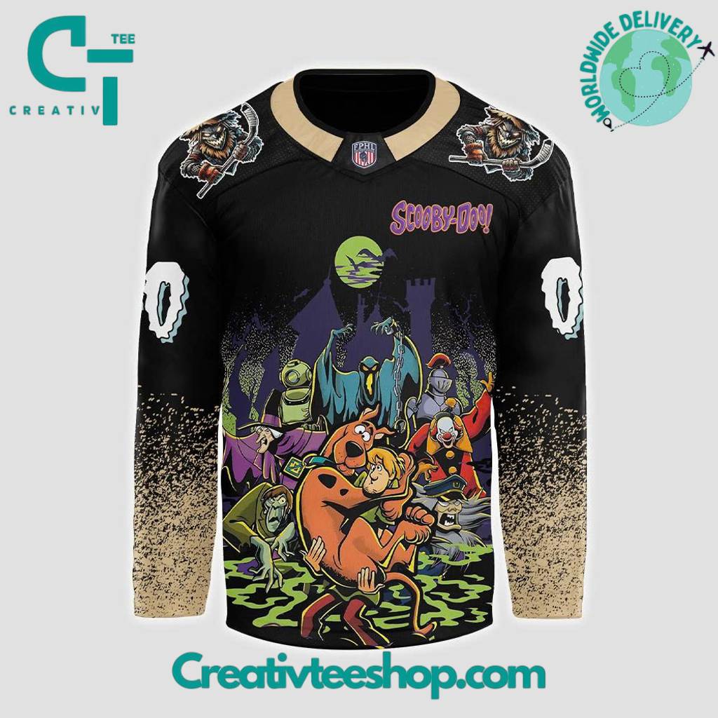 Topeka Scarecrows x Scooby-Doo Night 2025 Custom Hockey Jersey
