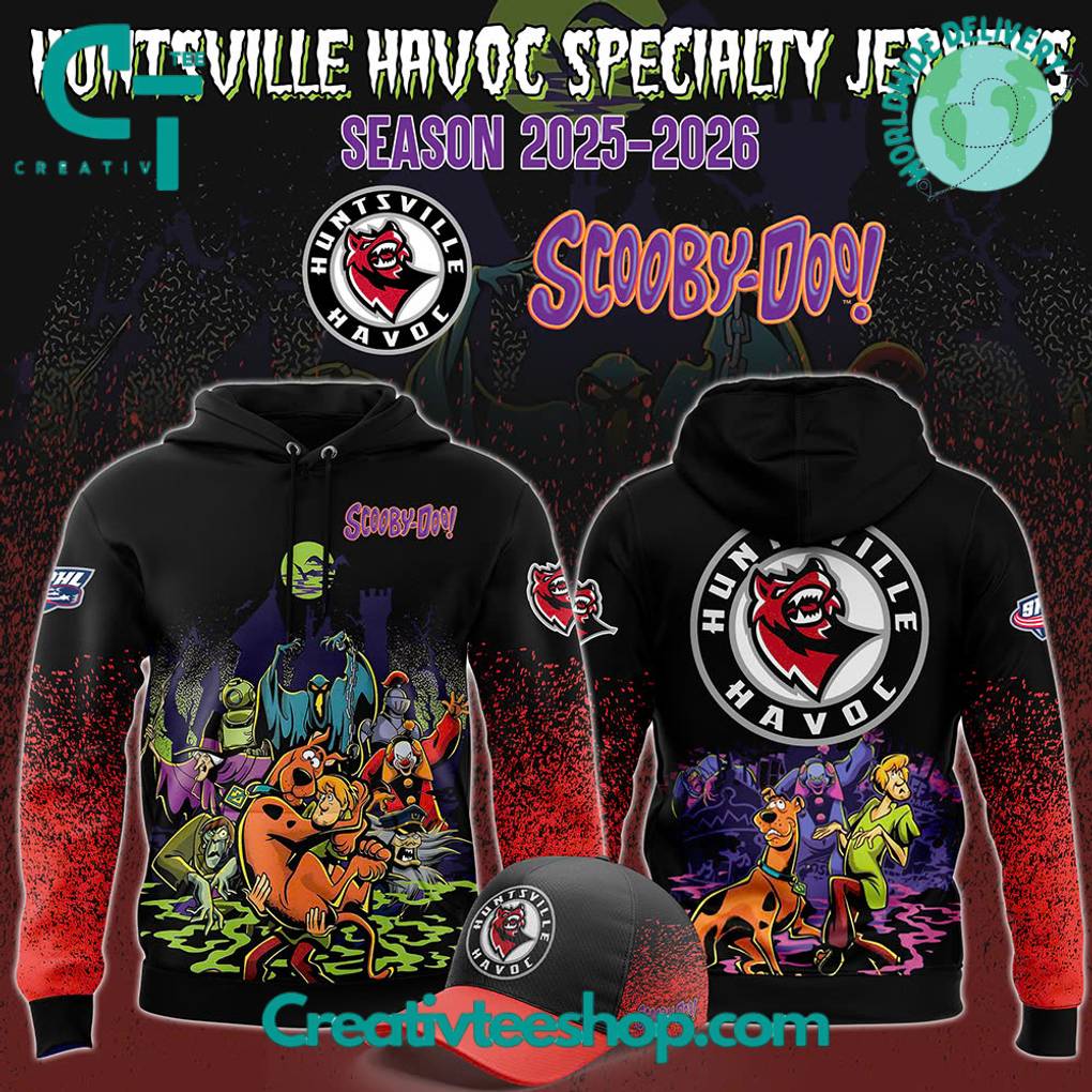 Huntsville Havoc x ScooByDoo Night 2025 Special Hoodie