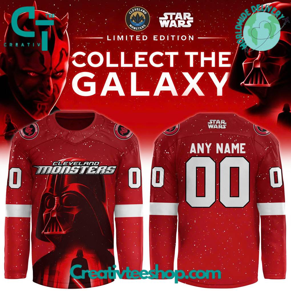 Cleveland Monsters x Star Wars Special Edition Hockey Jersey