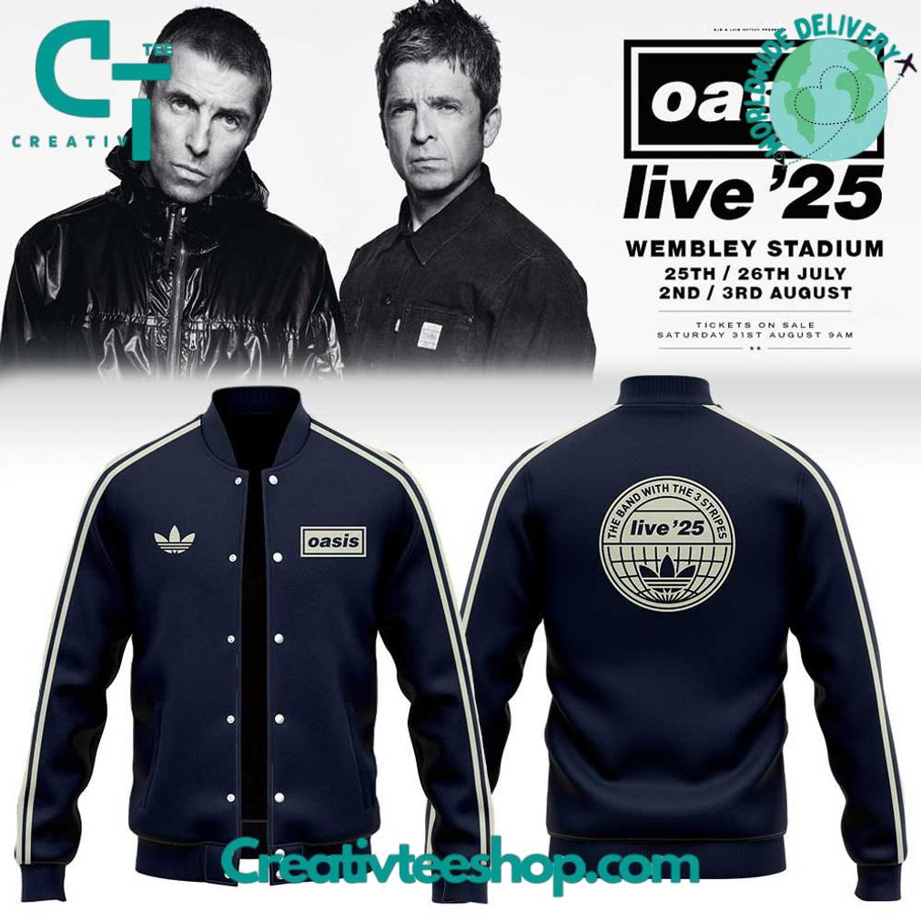 Oasis “Live 25 Tour” Firebird Baseball Jacket