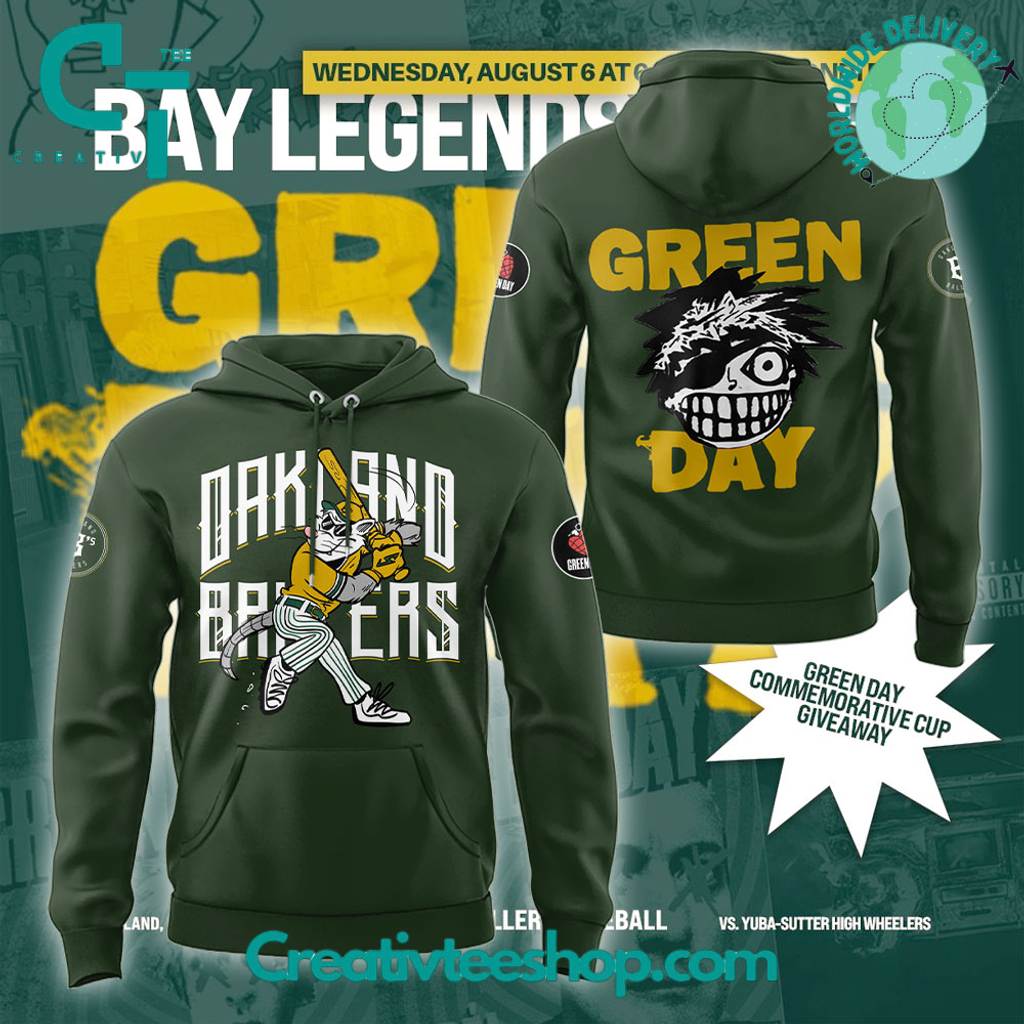Green Day x Oakland Ballers Special Hoodie