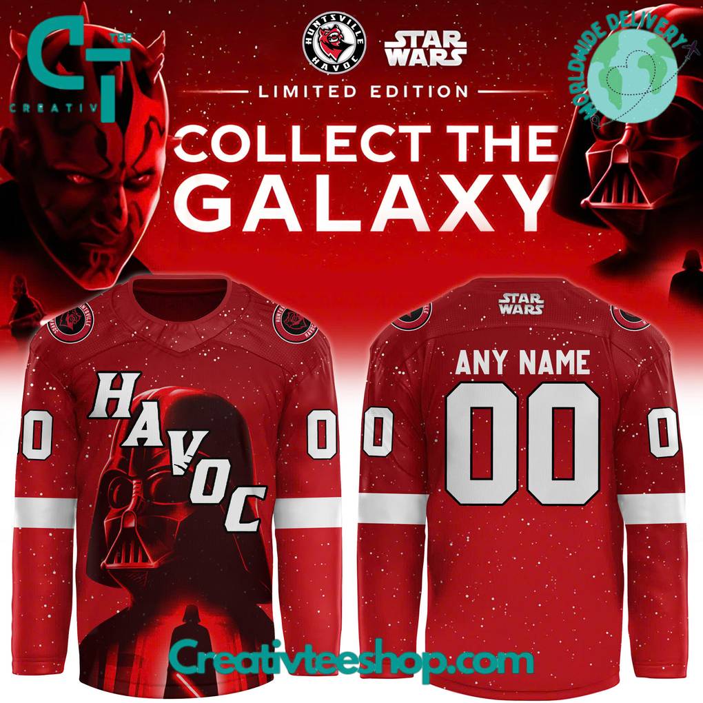 Huntsville Havoc x Star Wars Special Edition Hockey Jersey