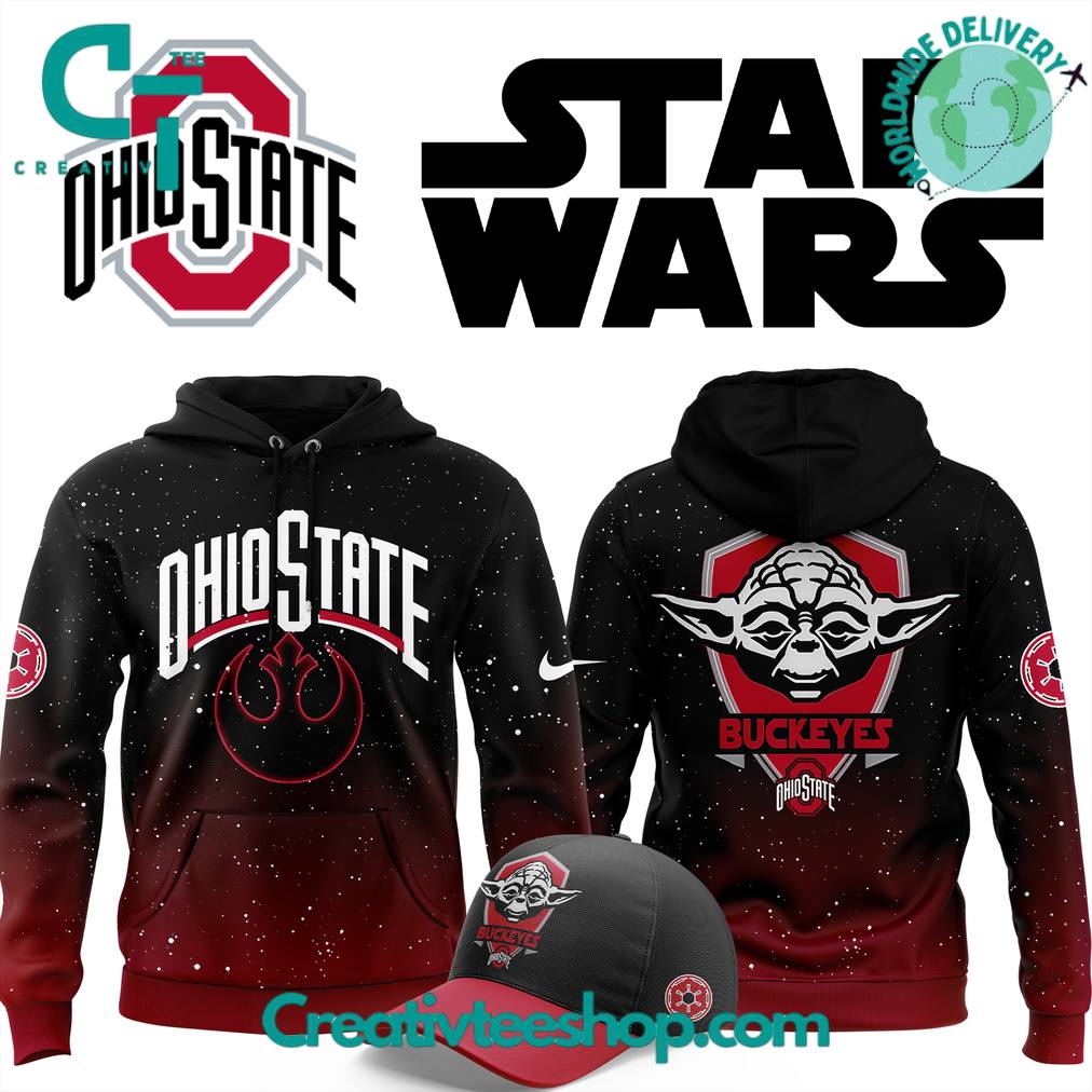 Ohio State Buckeyes x Star Wars Yoda Special Hoodie