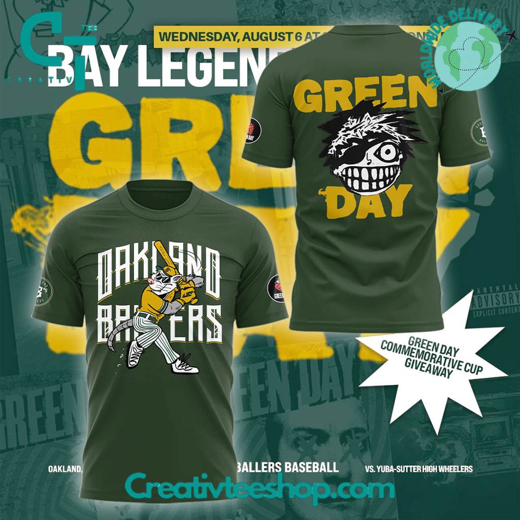 Green Day x Oakland Ballers Special Tee