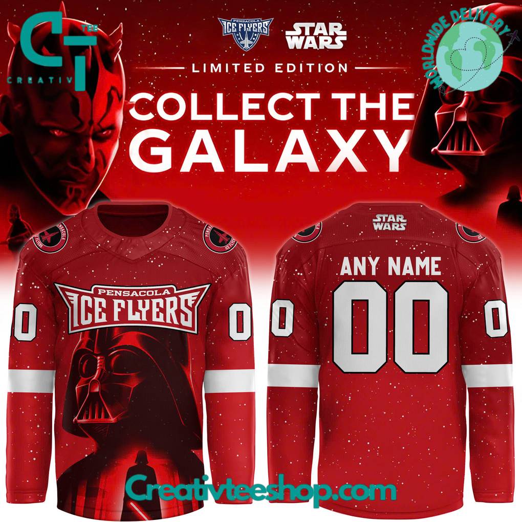 Pensacola Ice Flyers x Star Wars Special Edition Hockey Jersey