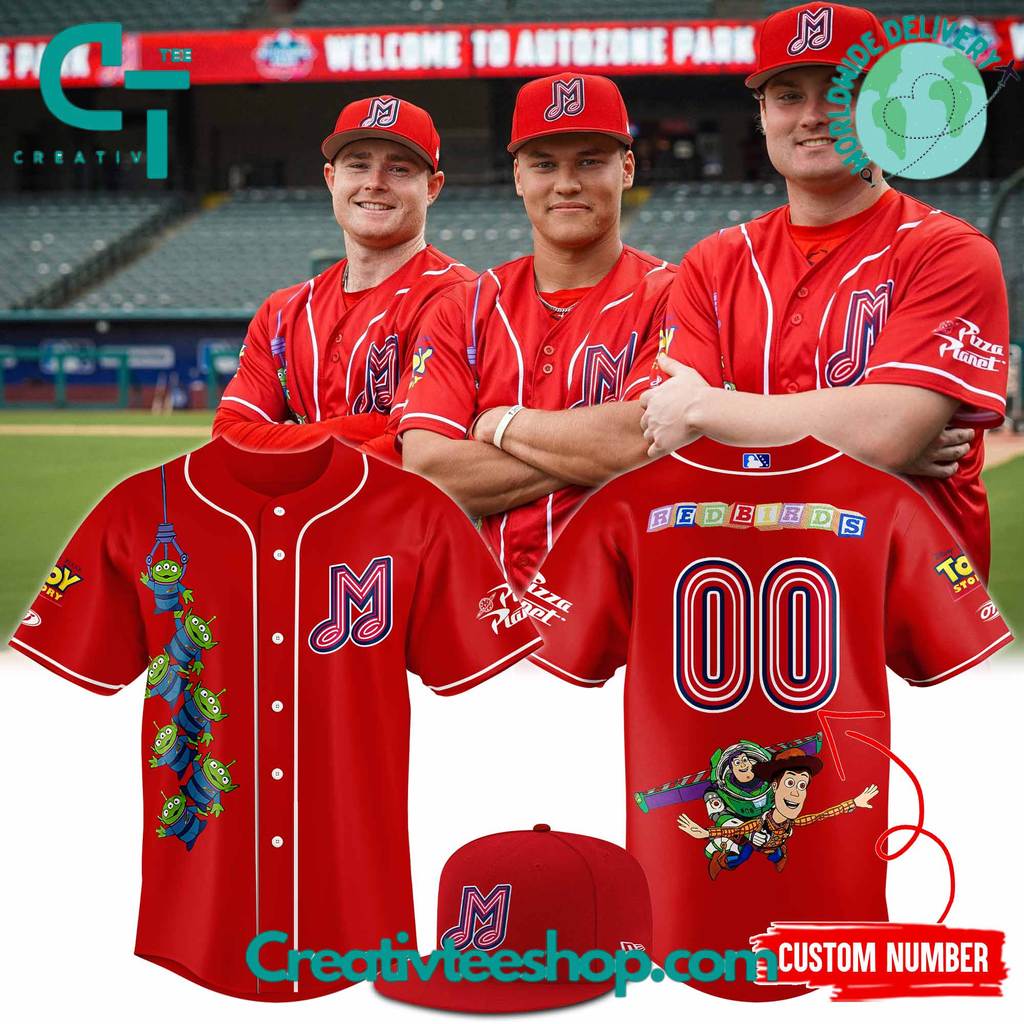 Memphis Redbirds x Toy Story 2025 Custom Baseball Jersey