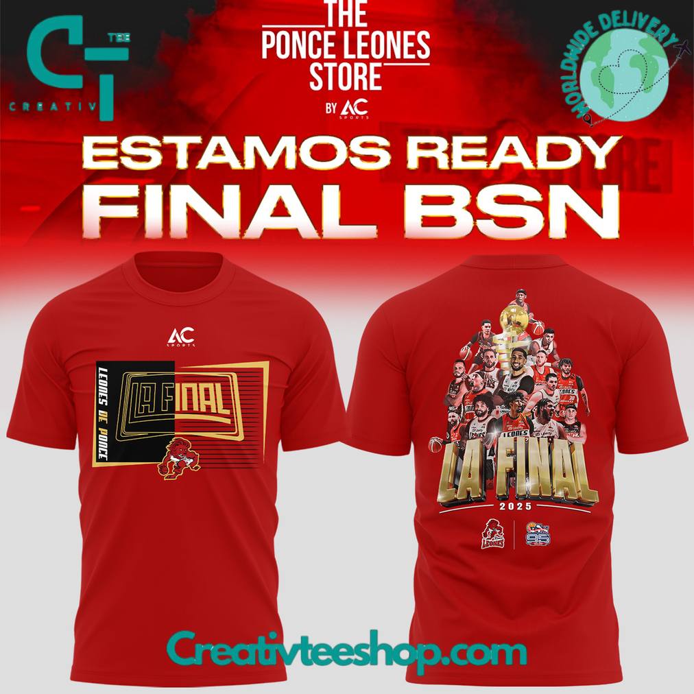 Leones de Ponce BSN Final Special Tee