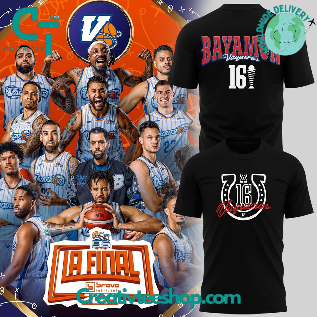 Vaqueros de Bayamn BSN Final Special Black Shirt
