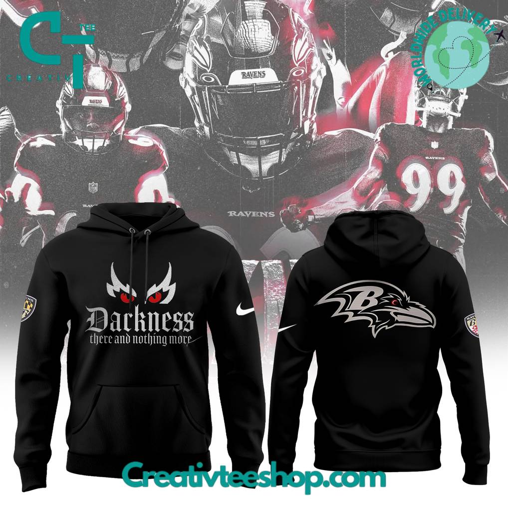 Baltimore Ravens Darkness Edition Special Hoodie