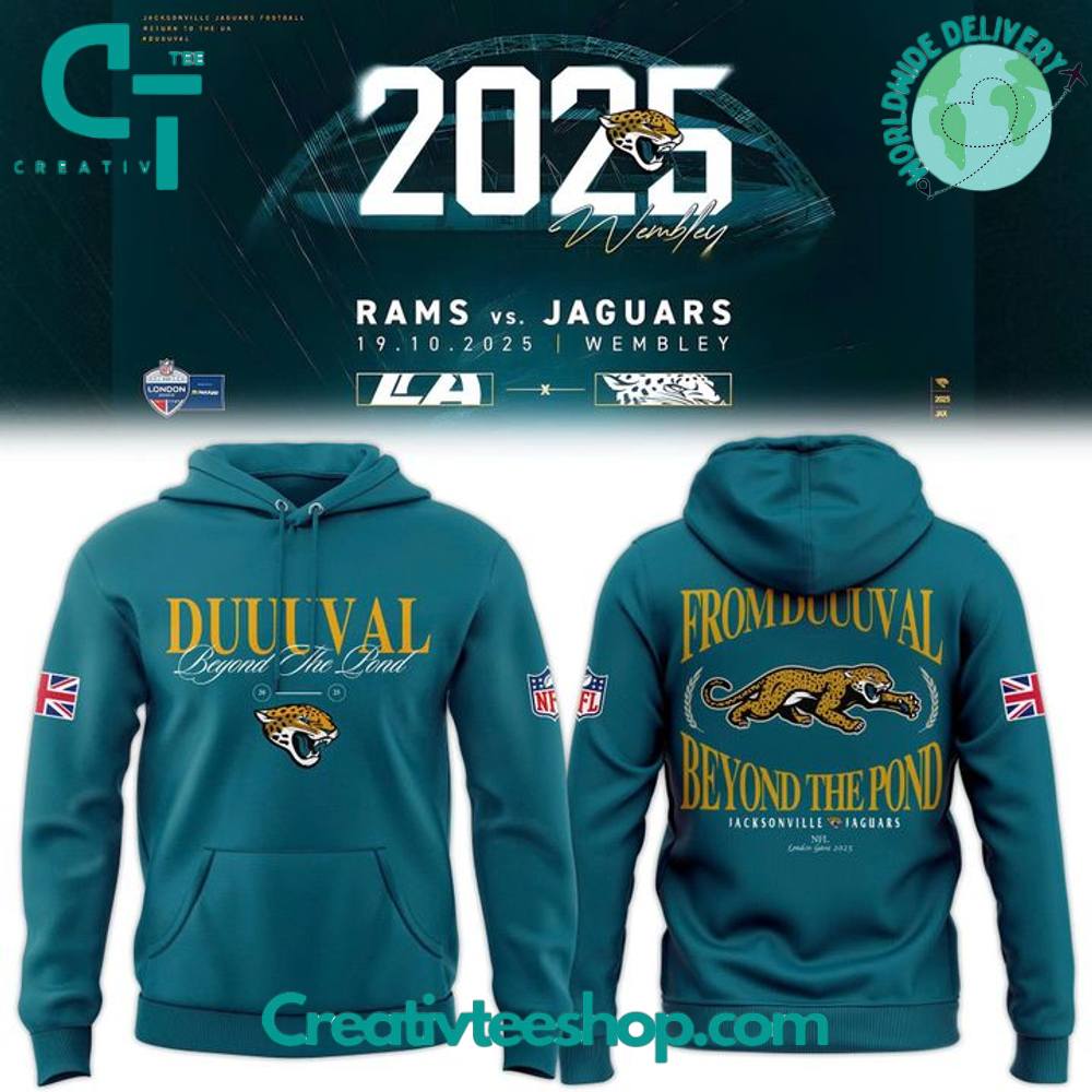 Jacksonville Jaguars 2025 NFL London Game Special Hoodie