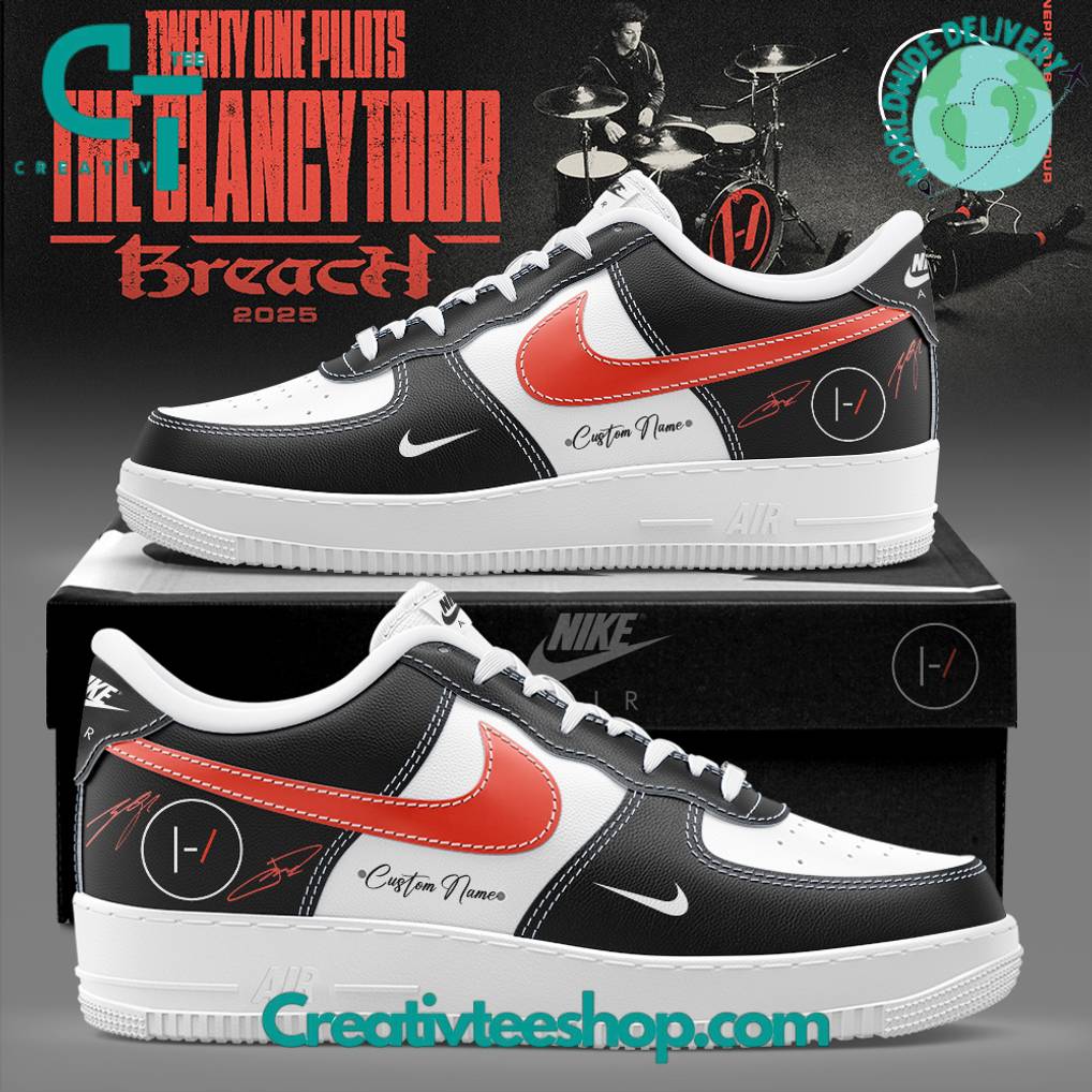 Twenty One Pilots The Clancy Tour Breach Special Air Force 1 Sneaker