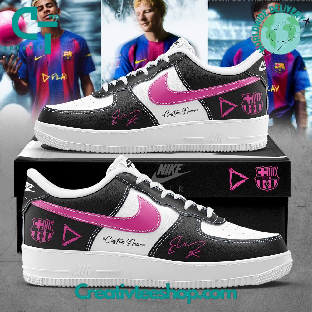 FC Barcelona x Ed Sheeran Play is Now Special Air Force 1 Sneaker