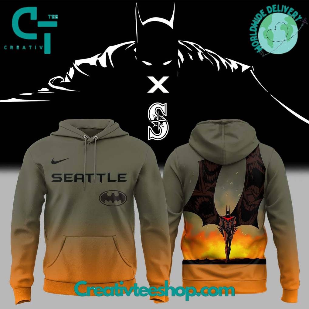 Seattle Mariners x Batman Special Hoodie