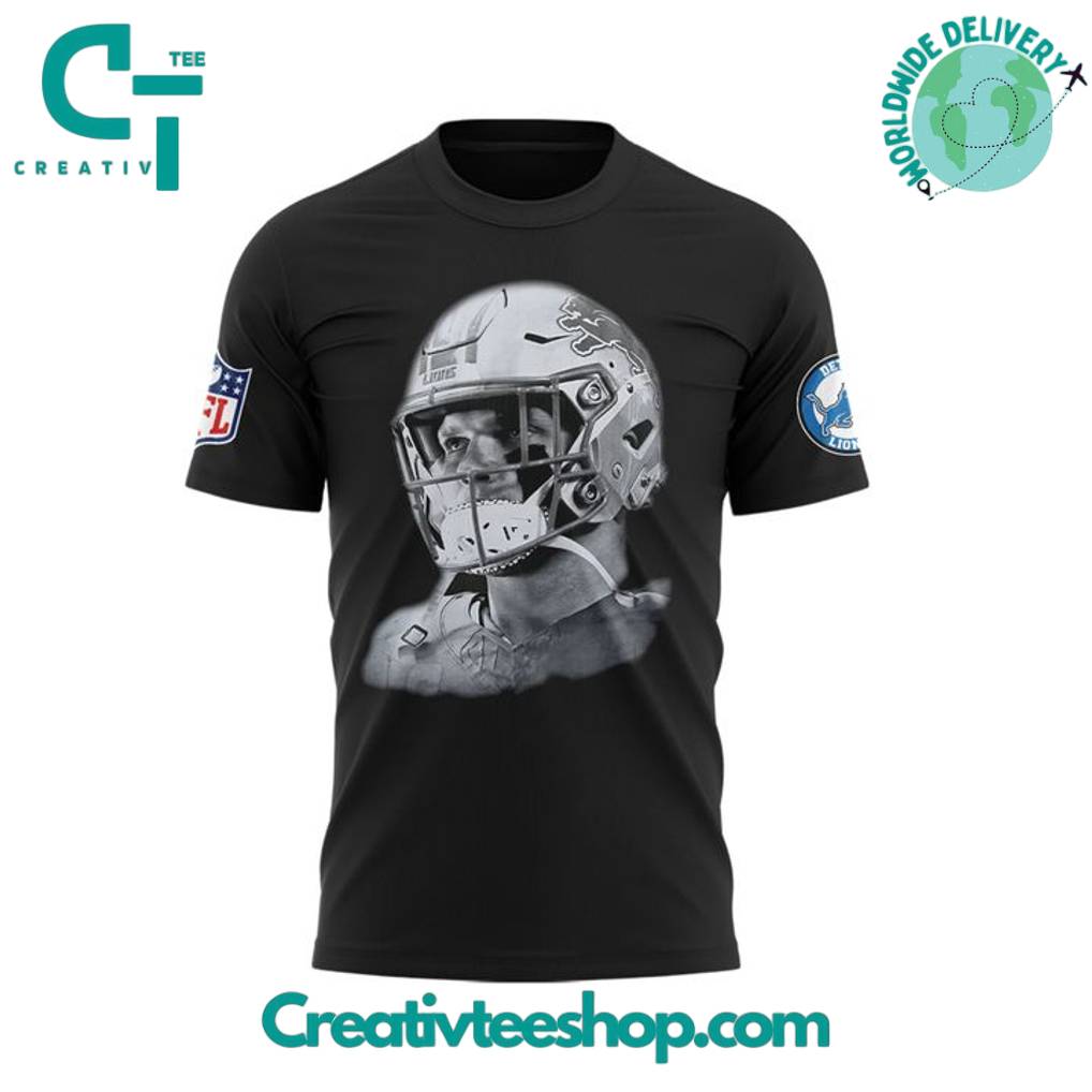 Aidan Hutchinson Charcoal House of Hutch x Detroit Lions Game Face T-Shirt