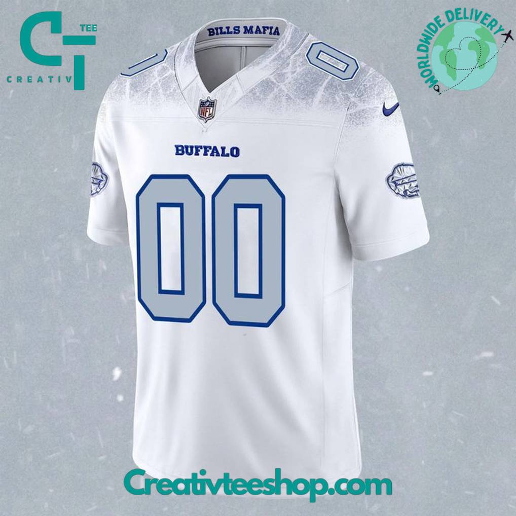 Buffalo Bills Rivalries Cold Front Custom Football Jersey