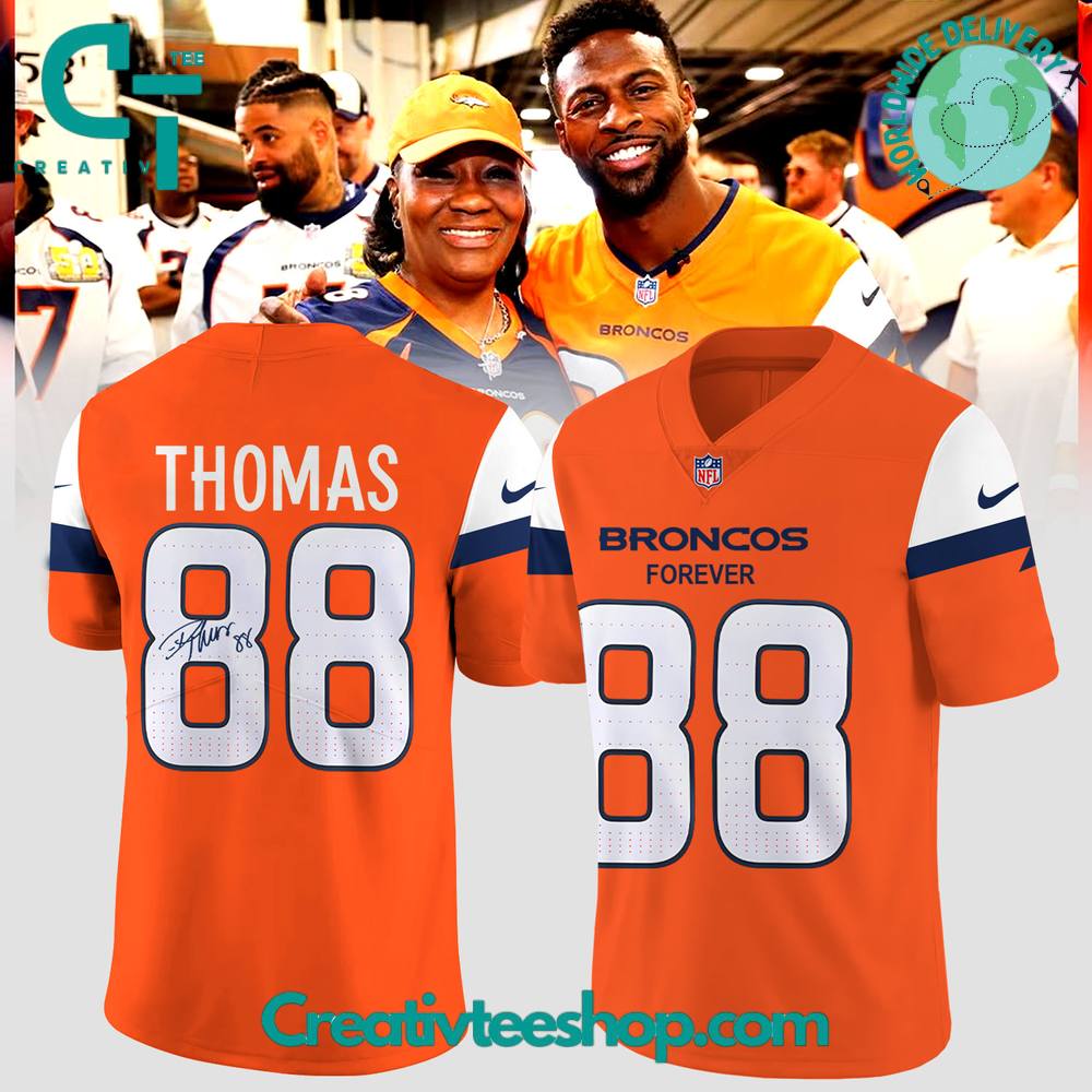 Denver Broncos Forever Our 88 Signature Football Jersey