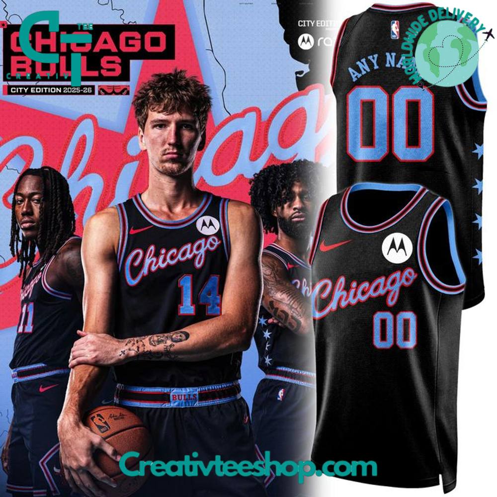 Chicago Bulls 2025-26 City Edition Uniforms Basketball Jersey