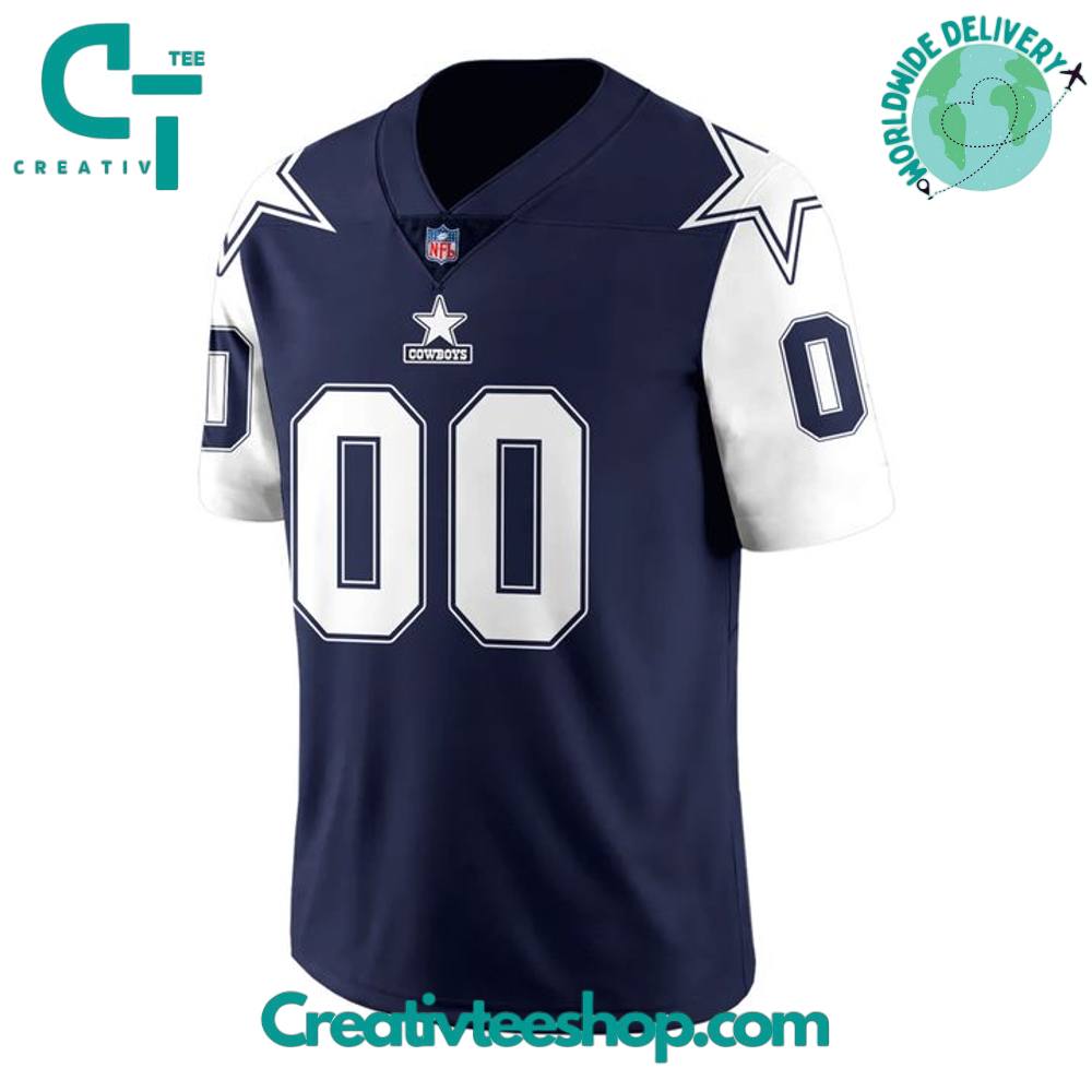 Dallas Cowboys Americas Team 1995 Throwback Retired Player Football Jersey – Navy