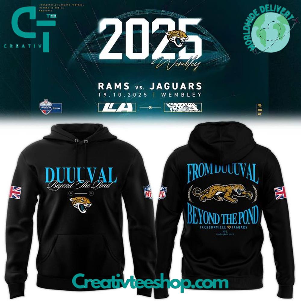 Jacksonville Jaguars 2025 NFL London Game Special Hoodie